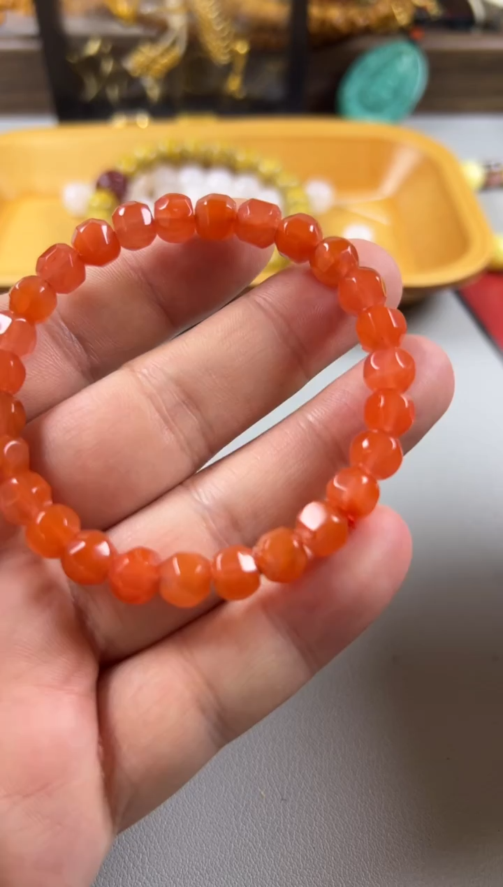 【闪购商品】南红玛瑙手串未镶嵌000012253