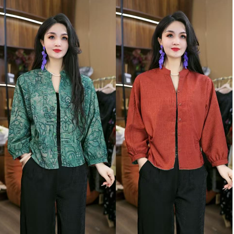 2557-10新款女士双面穿外套