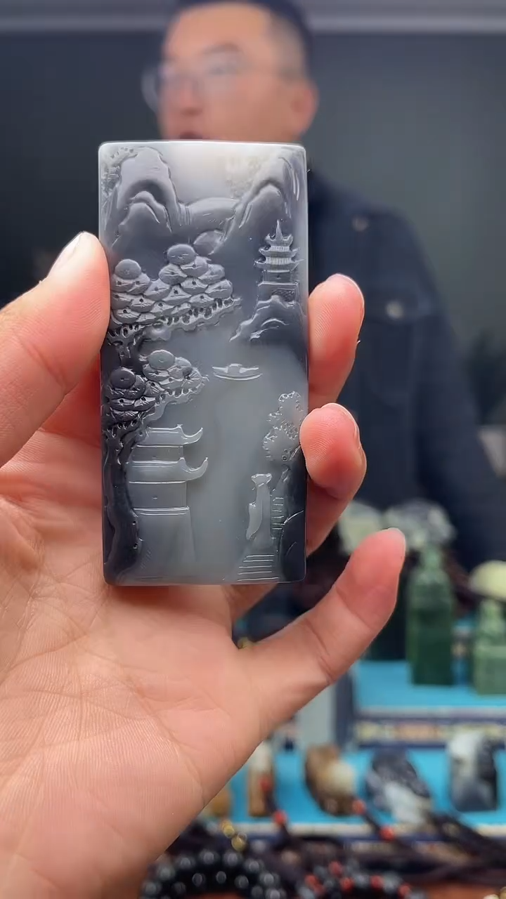 未镶嵌和田玉挂件1