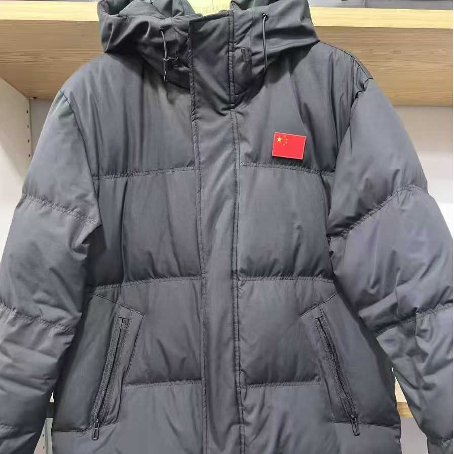 （店退微瑕）G情侣款冬季休闲保暖中长款羽绒服 0058