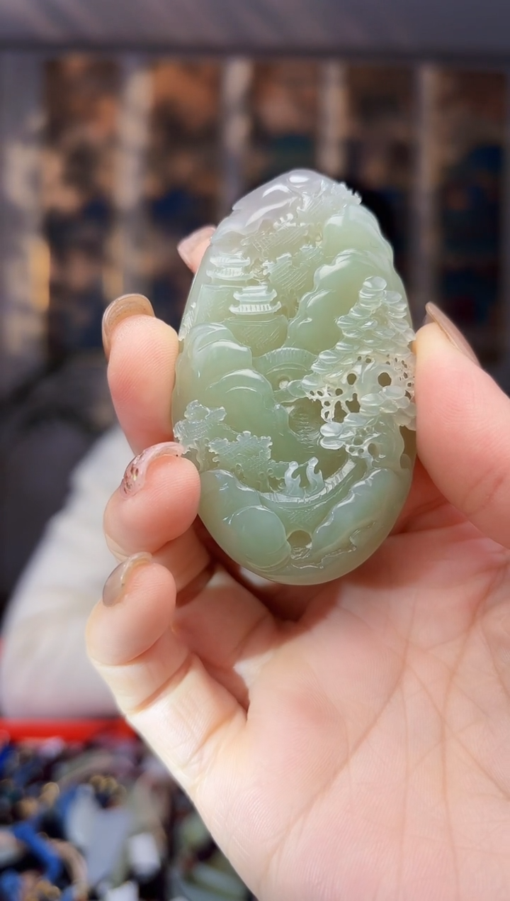 【闪购商品】和田玉挂件未镶嵌拍一发一