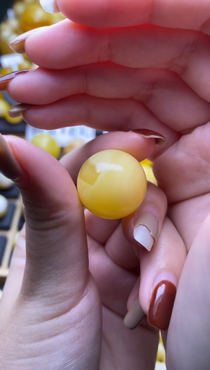 【闪购商品】琥珀裸石未镶嵌大小姐珠宝严选18