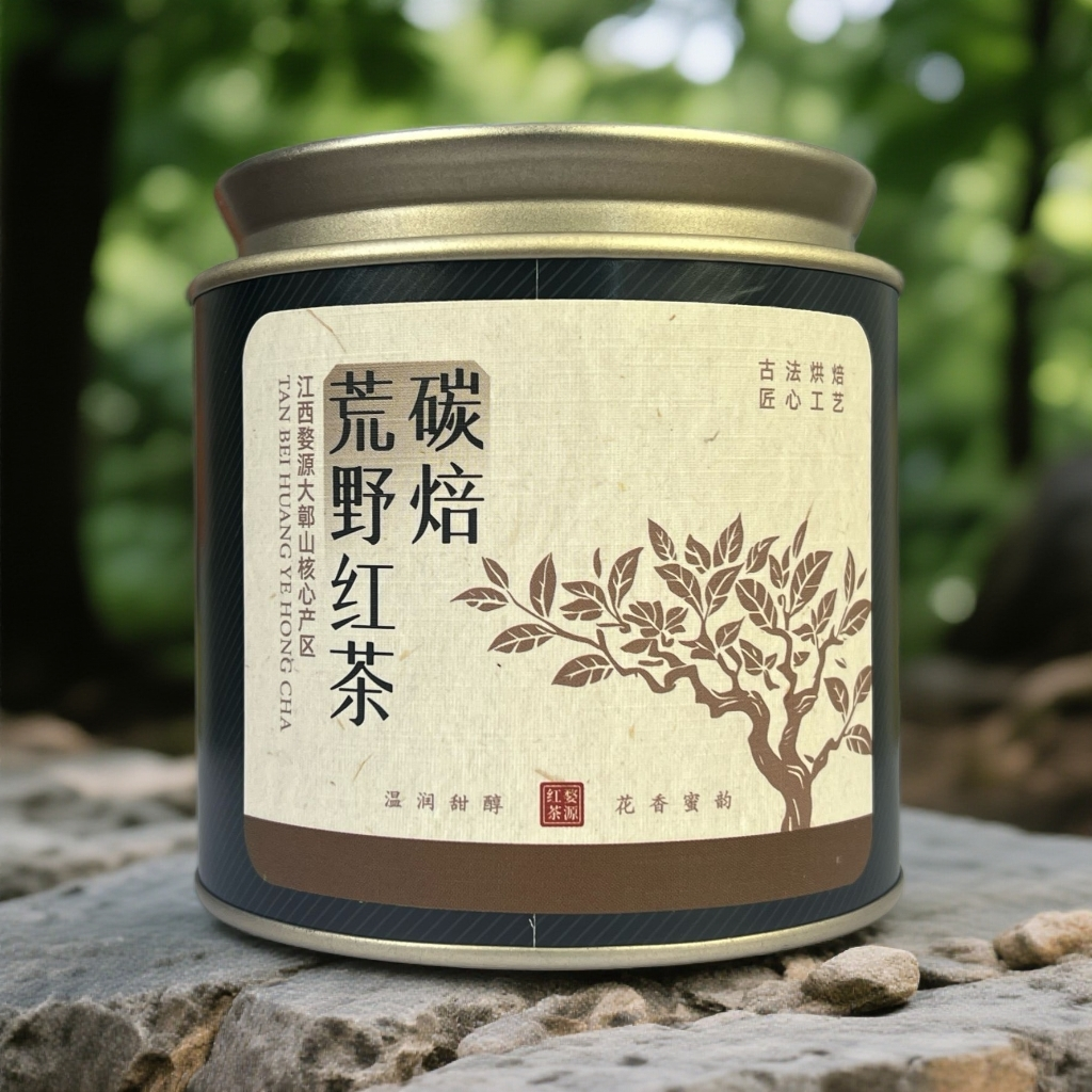 婺源高山碳焙红茶茶味鲜浓香气清幽绵长健康好喝