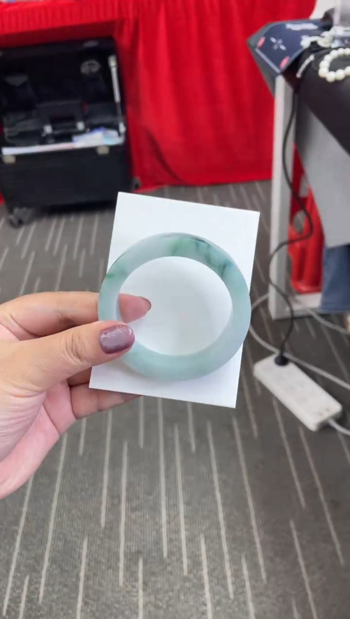 未镶嵌手镯定制翡翠林*姐定制手镯AJH/DZS1