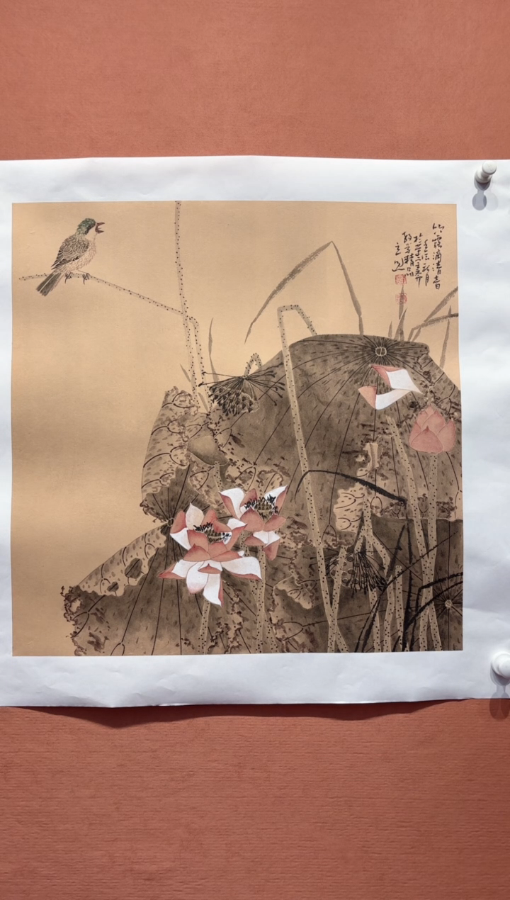 国画师立照老师国画作品