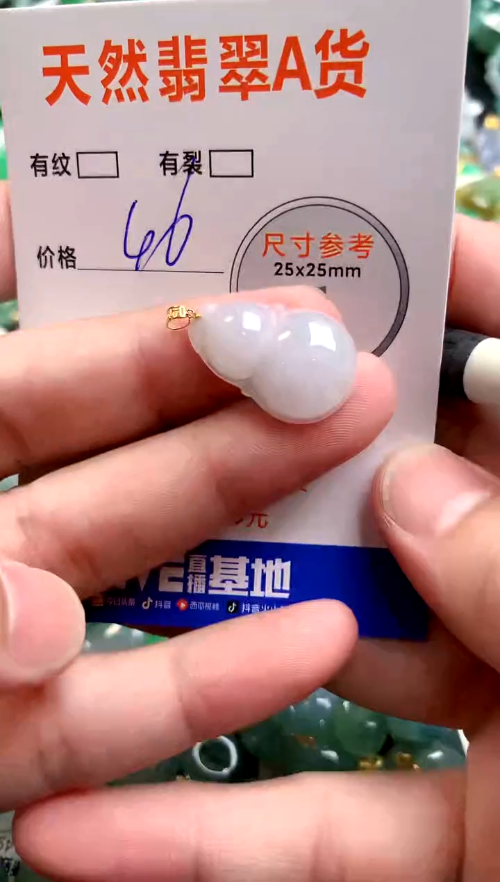 颈饰18K金镶嵌翡翠26100256