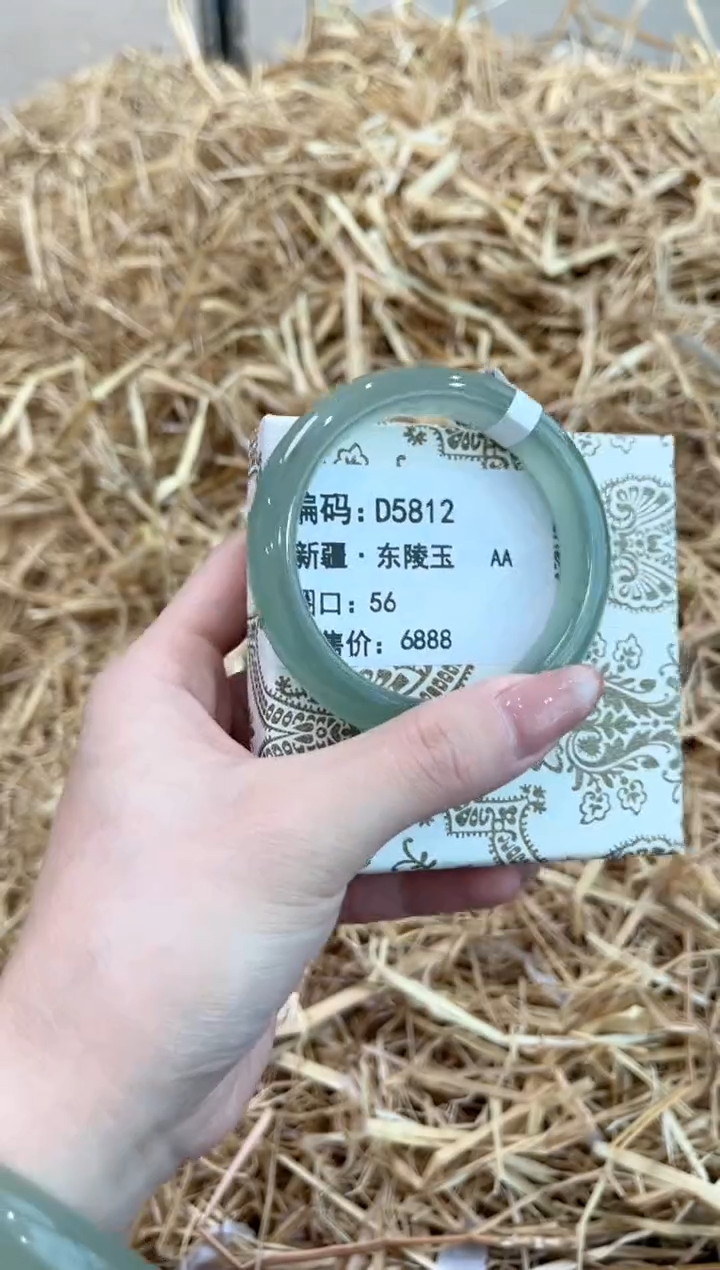 未镶嵌手镯石英质玉D5812