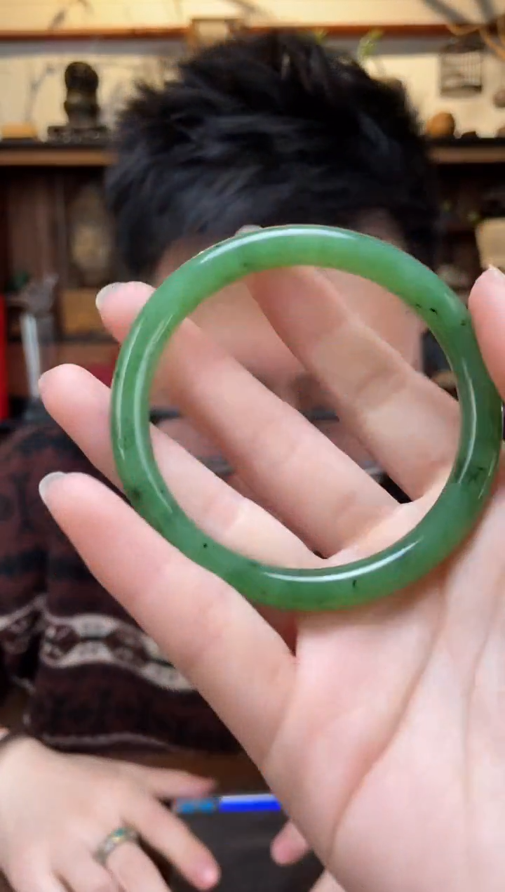 【闪购商品】和田玉手镯未镶嵌036和田玉手镯58#YR