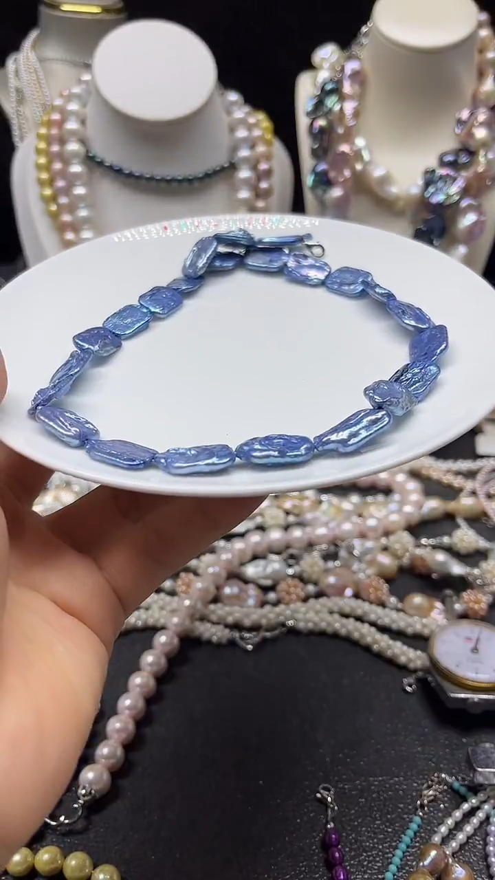 颈饰未镶嵌淡水珍珠多人