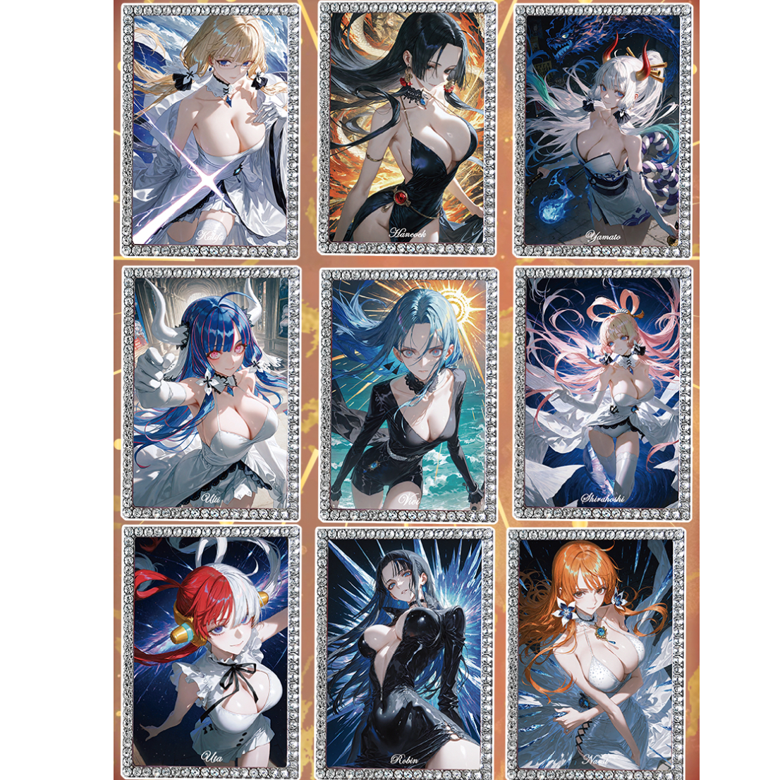 旋穹绮宴海贼王亚克力收藏卡牌