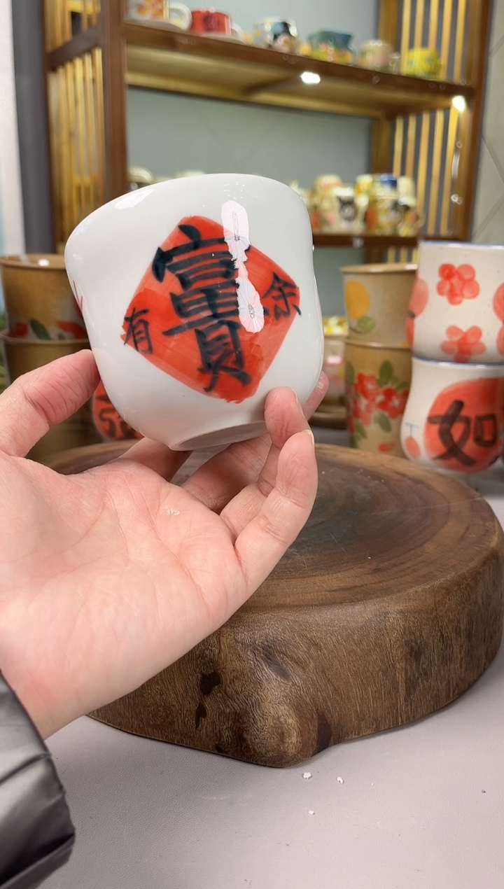 【闪购商品】瓷片景德镇手绘高温釉下彩