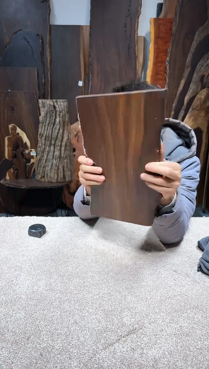 【闪购商品】风车木（黑檀木）尺寸35*21*2.3编号262