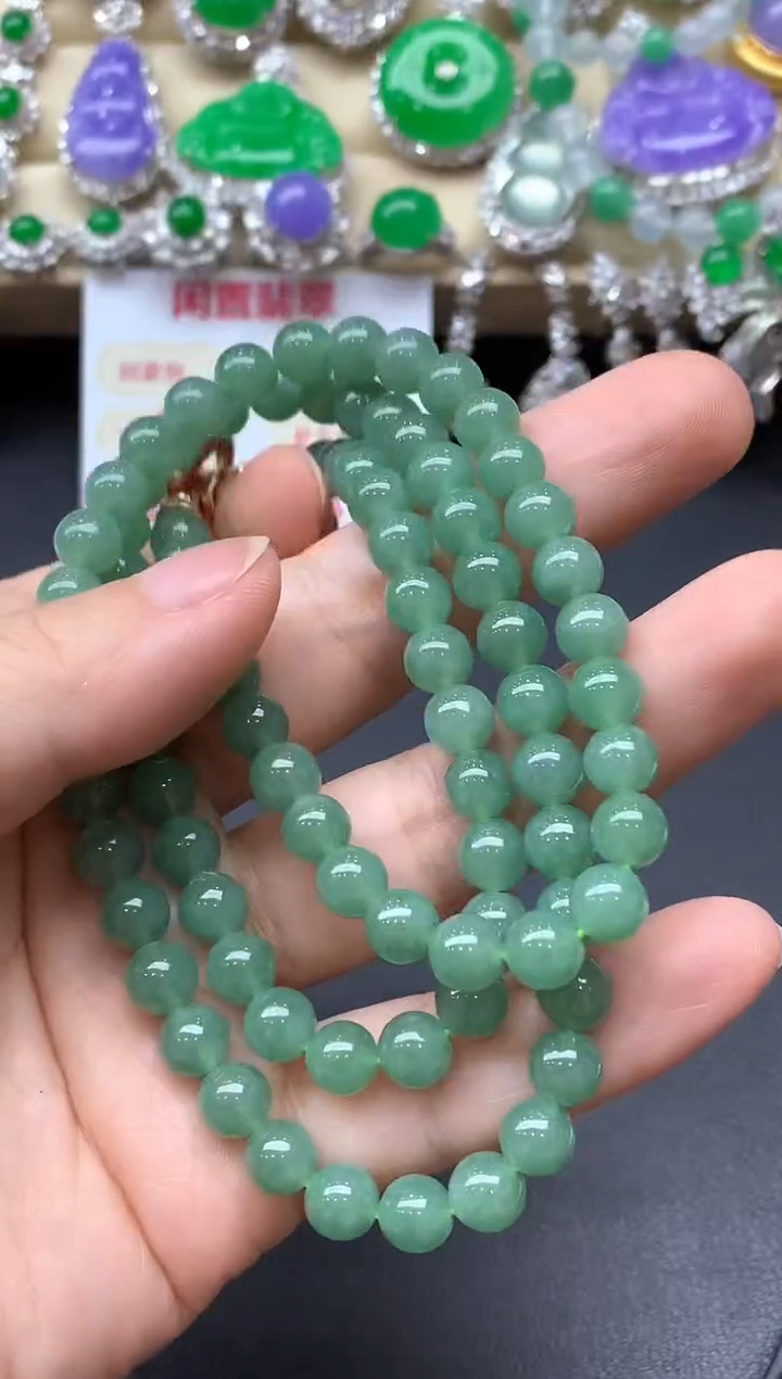 颈饰未镶嵌翡翠87-中国好珍宝