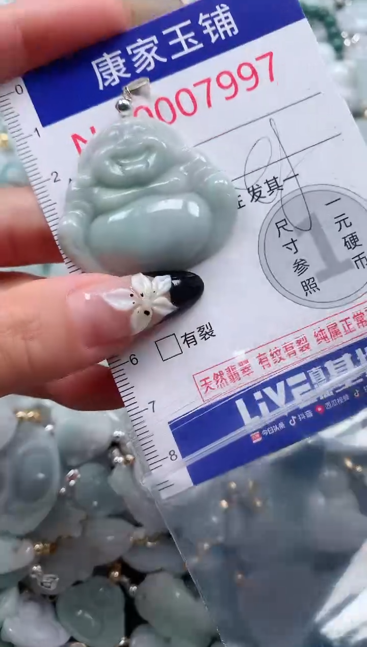 颈饰未镶嵌翡翠7997