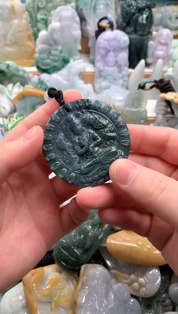 吊坠(不含链)未镶嵌翡翠1