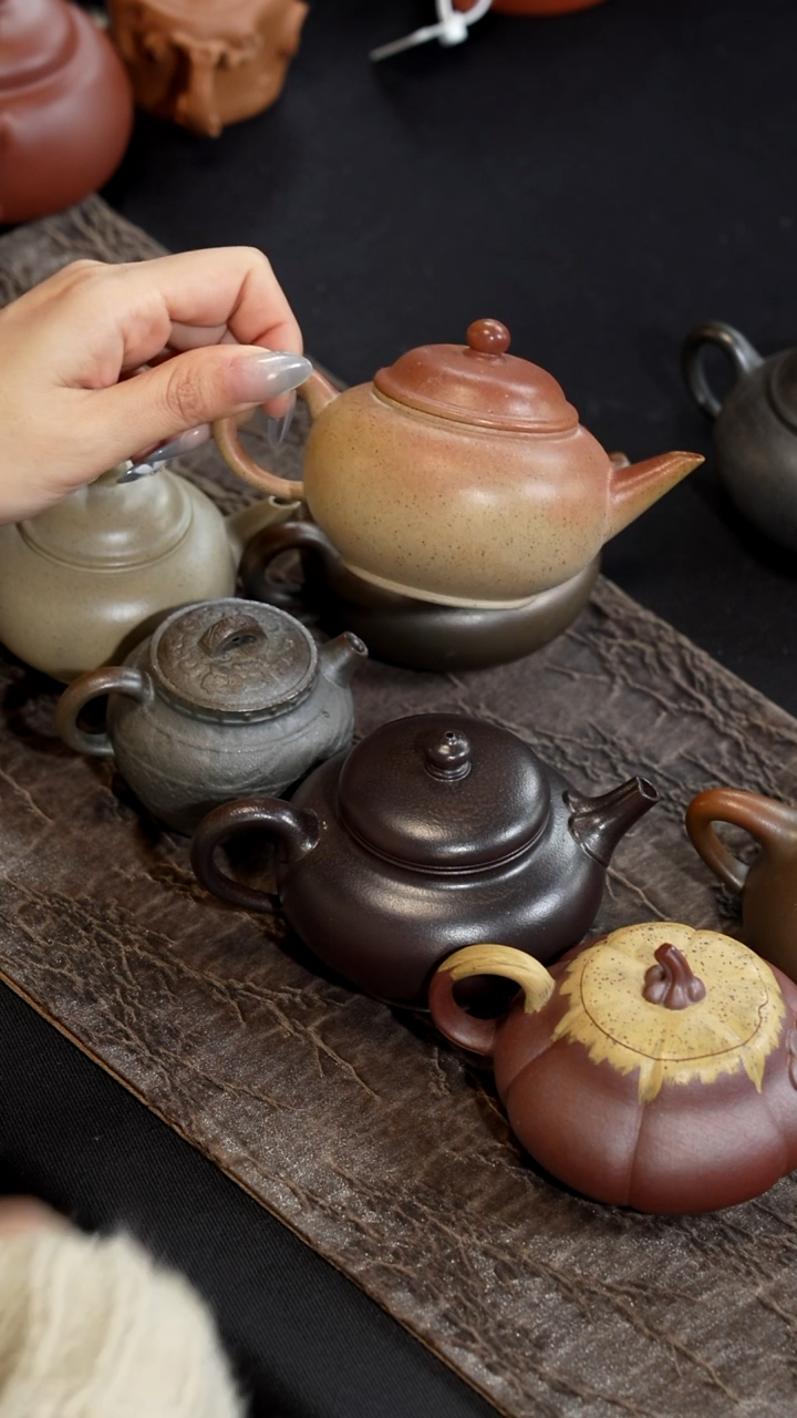 【闪购商品】紫砂茶壶柴烧水平170cc