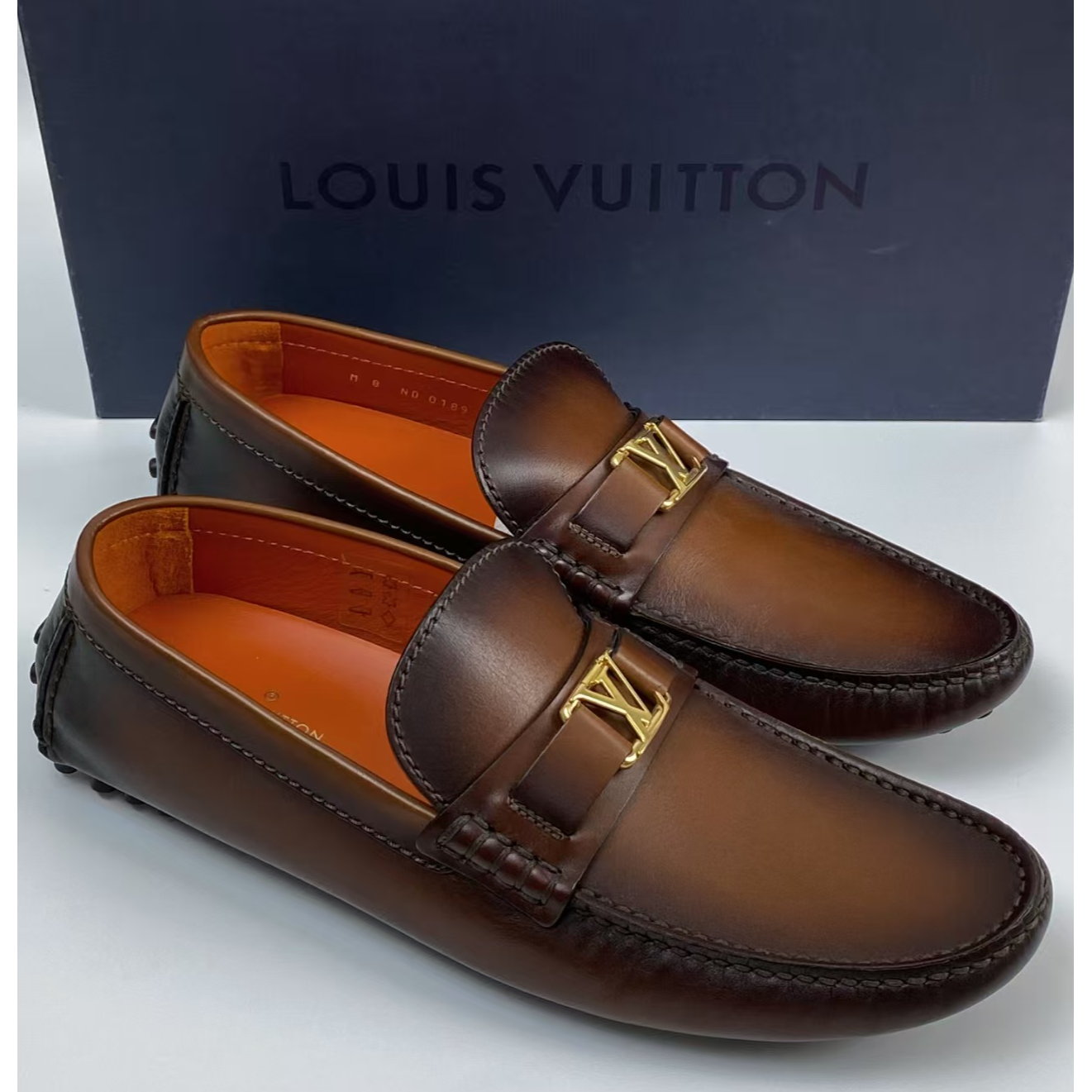未使用 LouisVuitton/路易威登 经典驾车豆豆鞋正品未使用