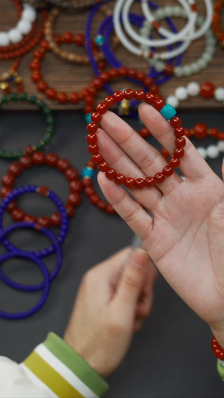 未镶嵌文玩配饰南红玛瑙?****?梵阁精品文玩回血