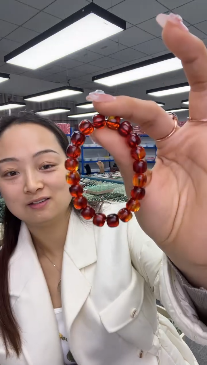 手串血珀未镶嵌手串多样性发一