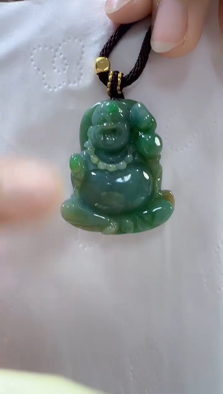 【闪购商品】翡翠颈饰未镶嵌孤品佛公