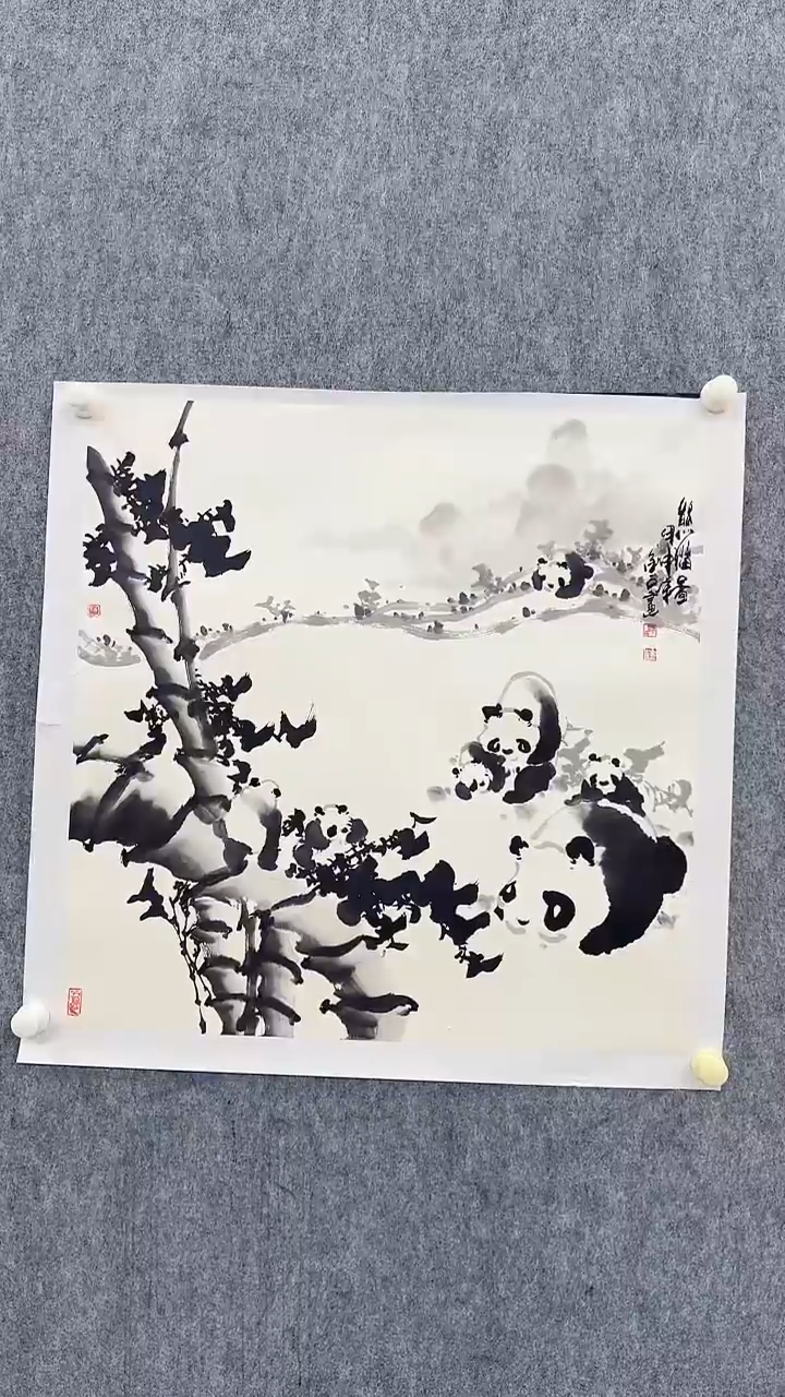 书法陈老师国画作品