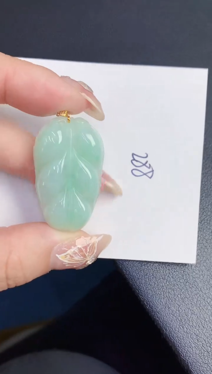 【闪购商品】翡翠颈饰18K金镶嵌00000000000