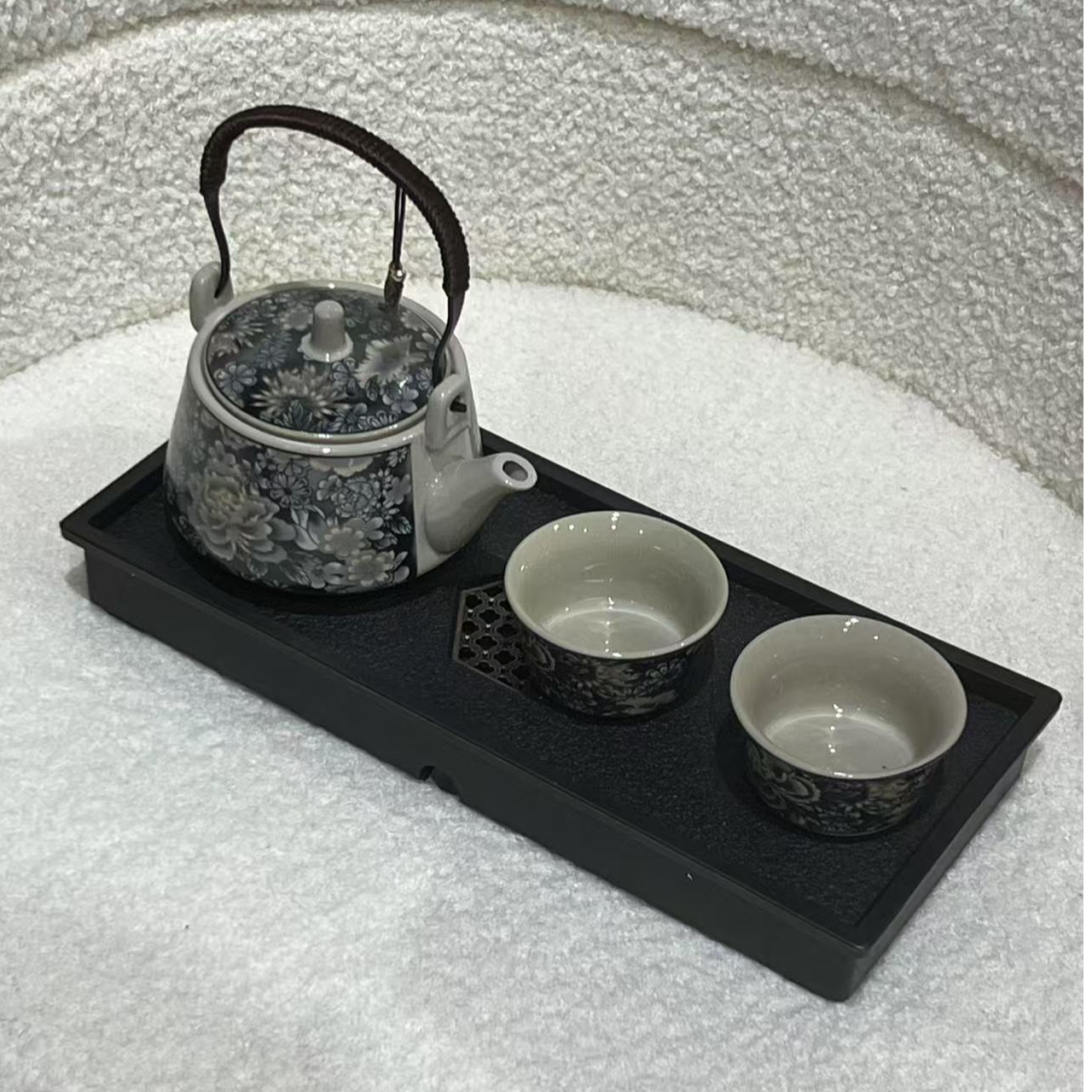 功夫茶具茶碗套装家用礼品套装中式茶盏窑变陶瓷茶杯
