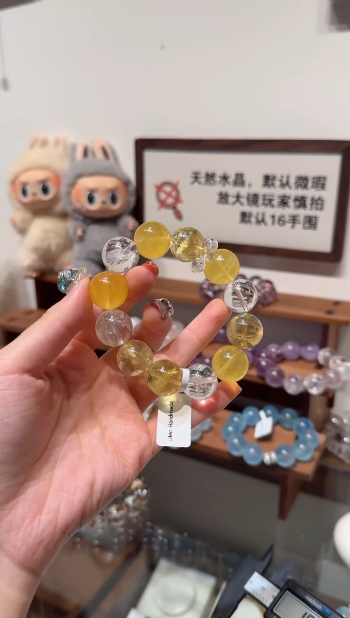 水晶手串未镶嵌）拍4单发一串 拍1单发单珠 多样性发货