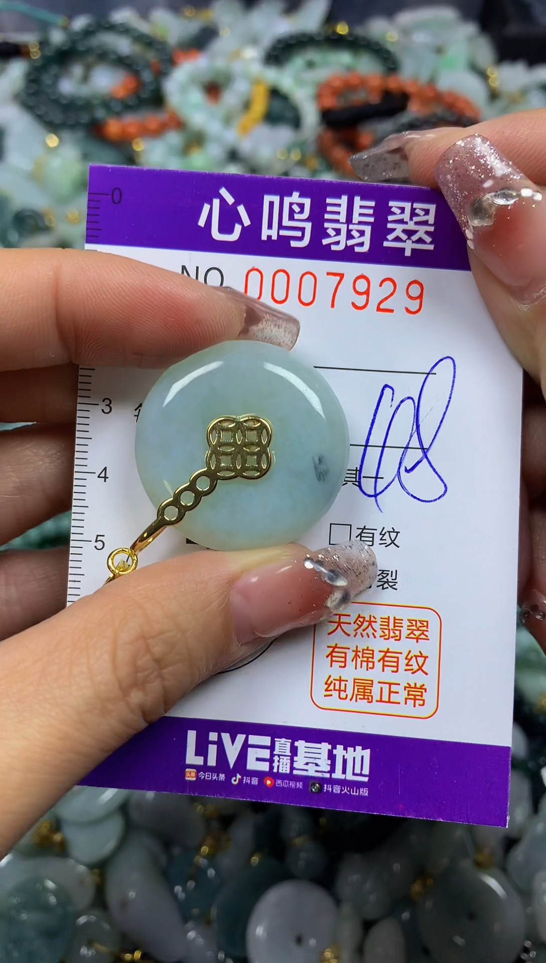 【闪购商品】翡翠颈饰未镶嵌闪购007929