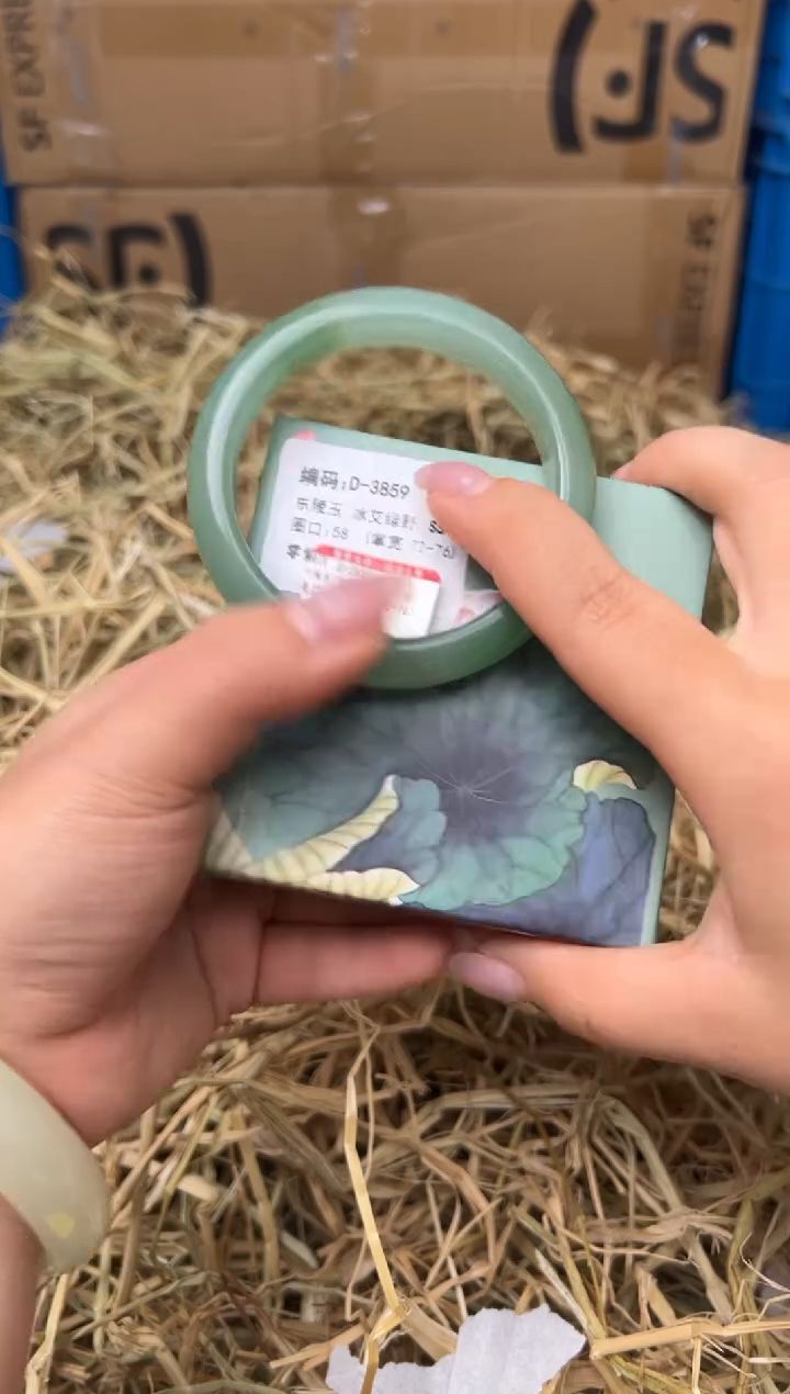 未镶嵌手镯石英质玉D-3859