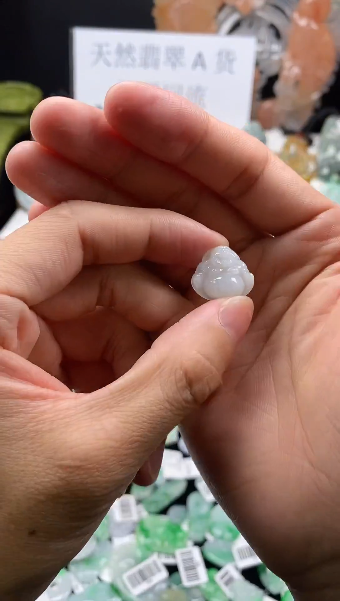 【闪购商品】翡翠颈饰未镶嵌97佛公