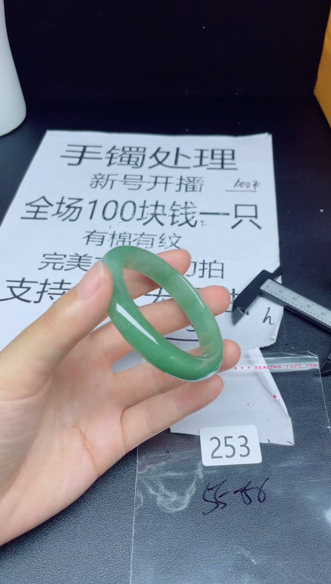 未镶嵌手镯翡翠253