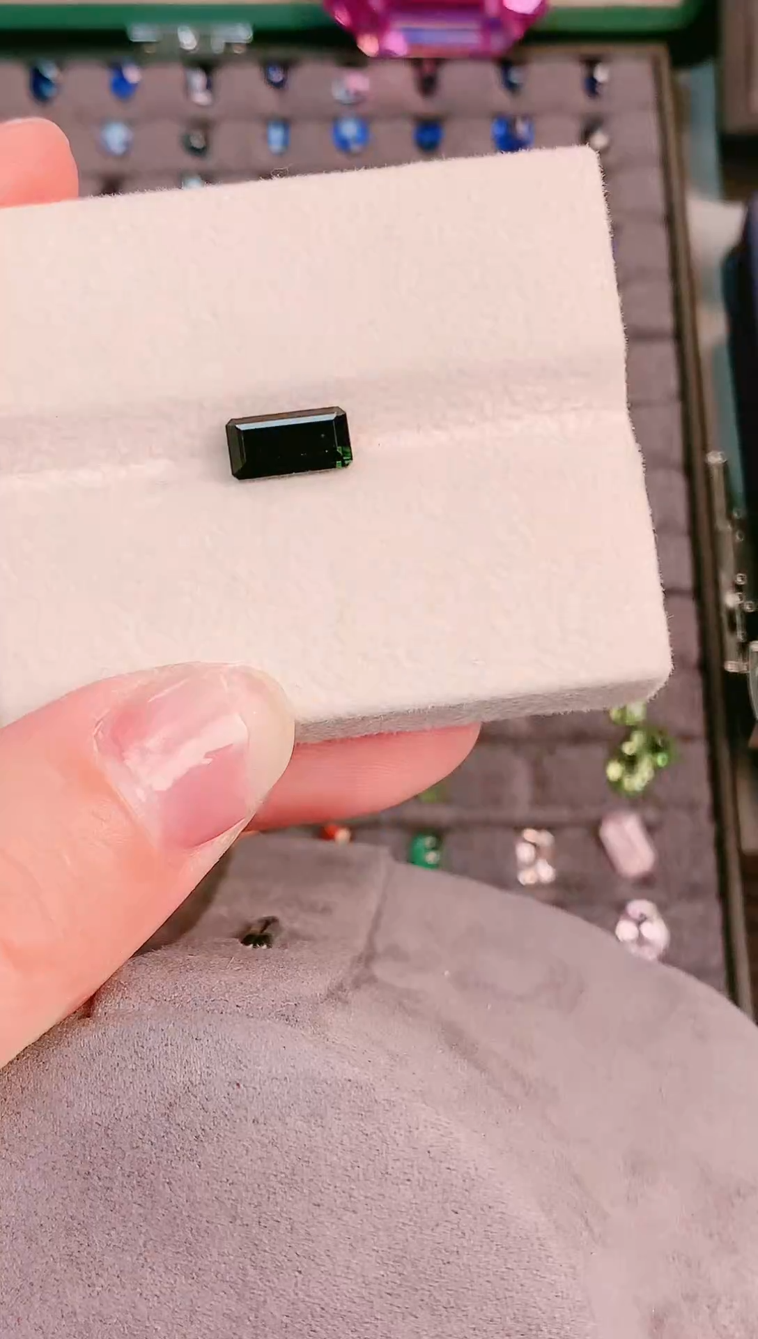 未镶嵌珠宝半成品碧玺2ct