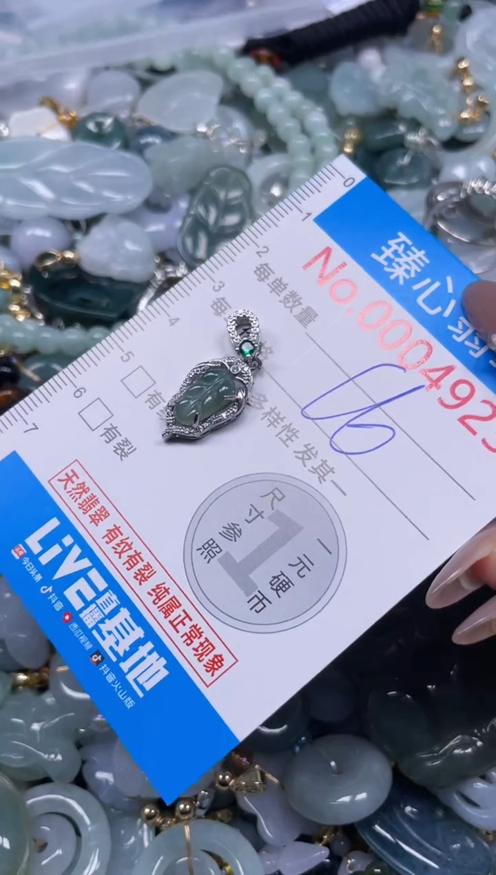 颈饰未镶嵌翡翠4923