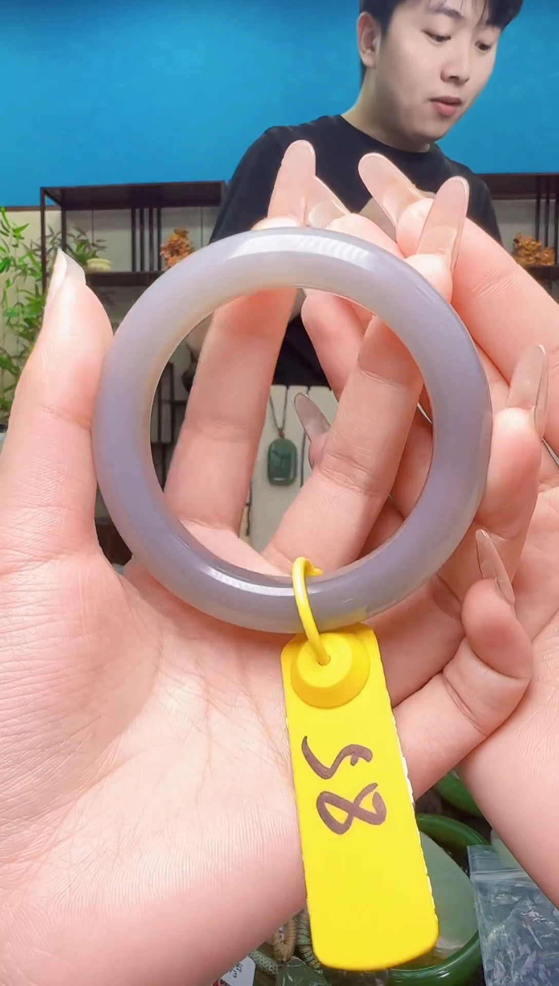 颈饰未镶嵌和田玉水*流lf58