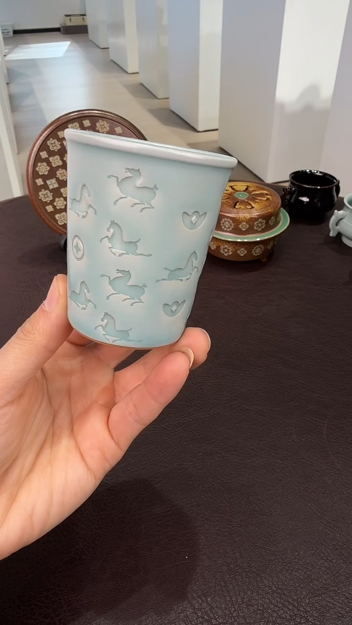 青瓷手工 茶器包邮