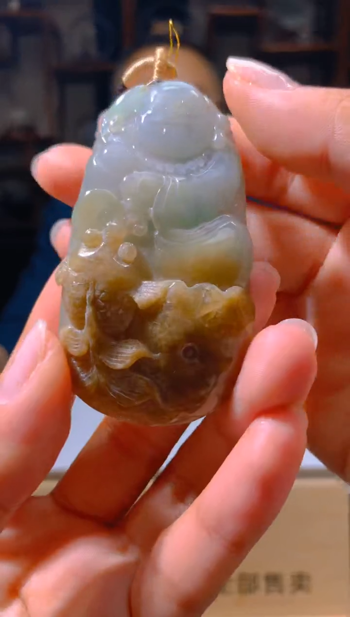 【闪购商品】定制翡翠未镶嵌L-@@YDWXJ212021