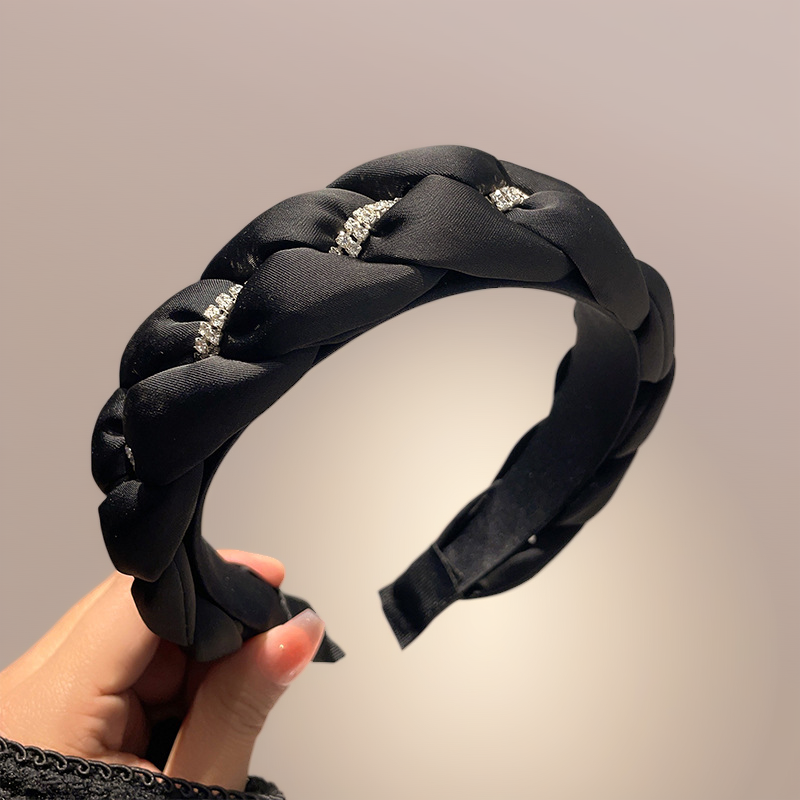 高级感洋气洗脸爆款显脸小女哪吒发箍气质百搭头饰发饰头箍红色