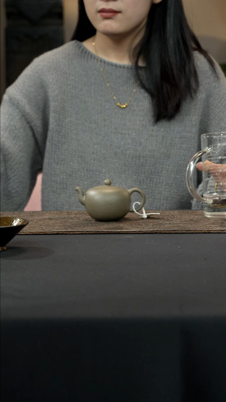 【闪购商品】紫砂茶壶青段一粒珠150cc