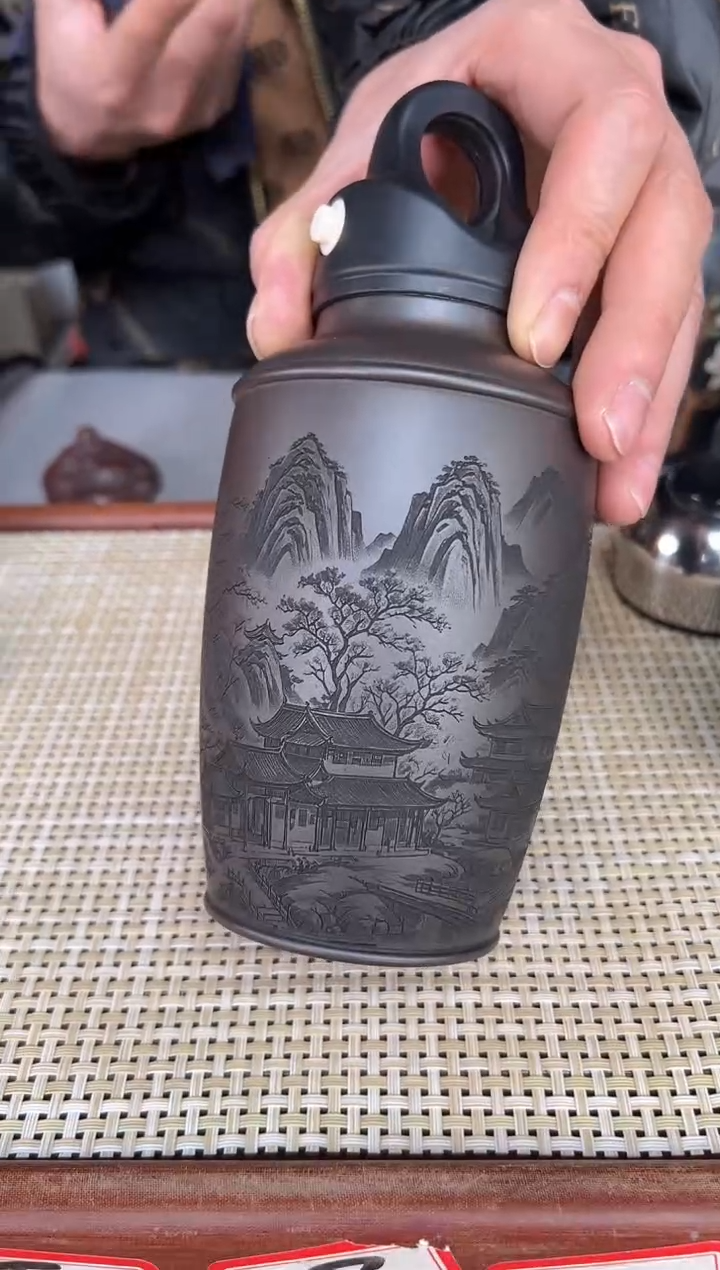 【闪购商品】紫砂茶叶罐精品紫砂杯