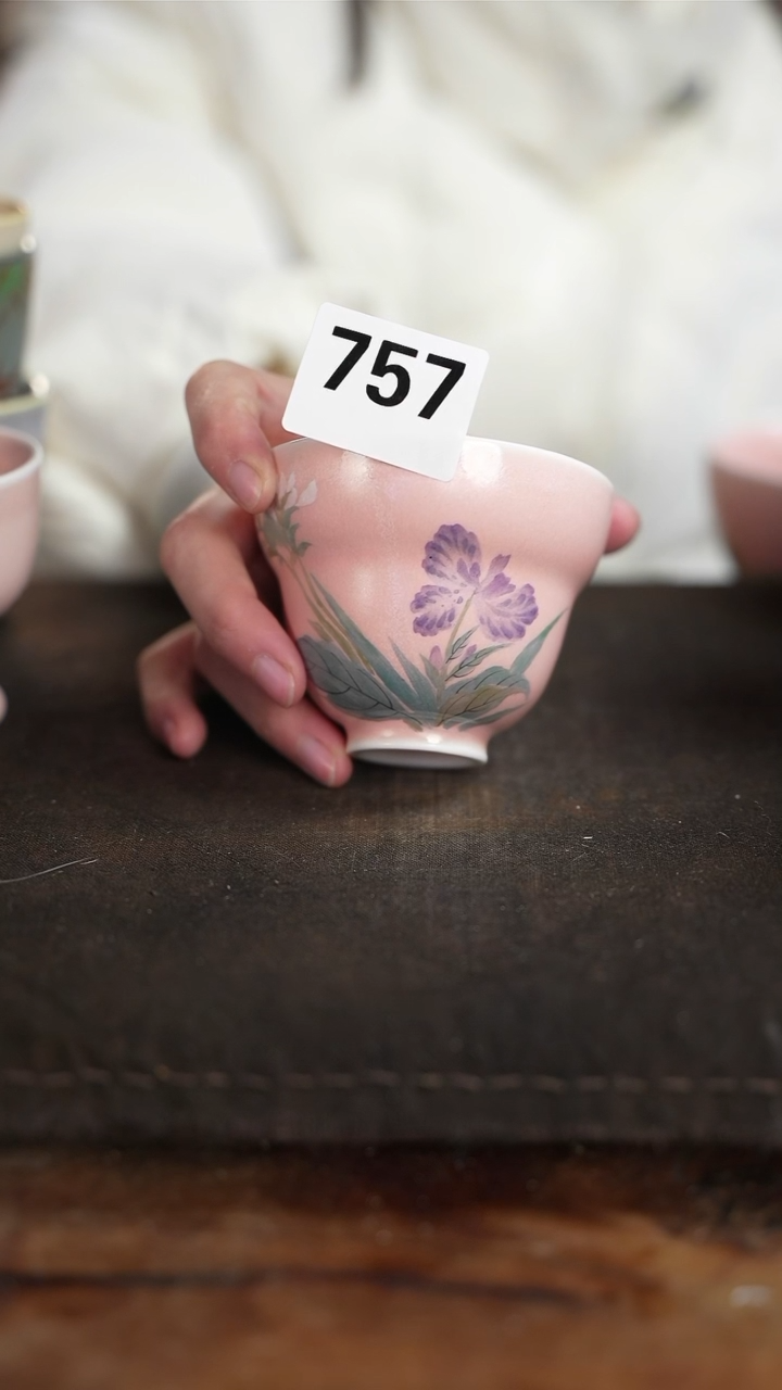 【闪购商品】杯757等烟雨陶瓷手作主人杯