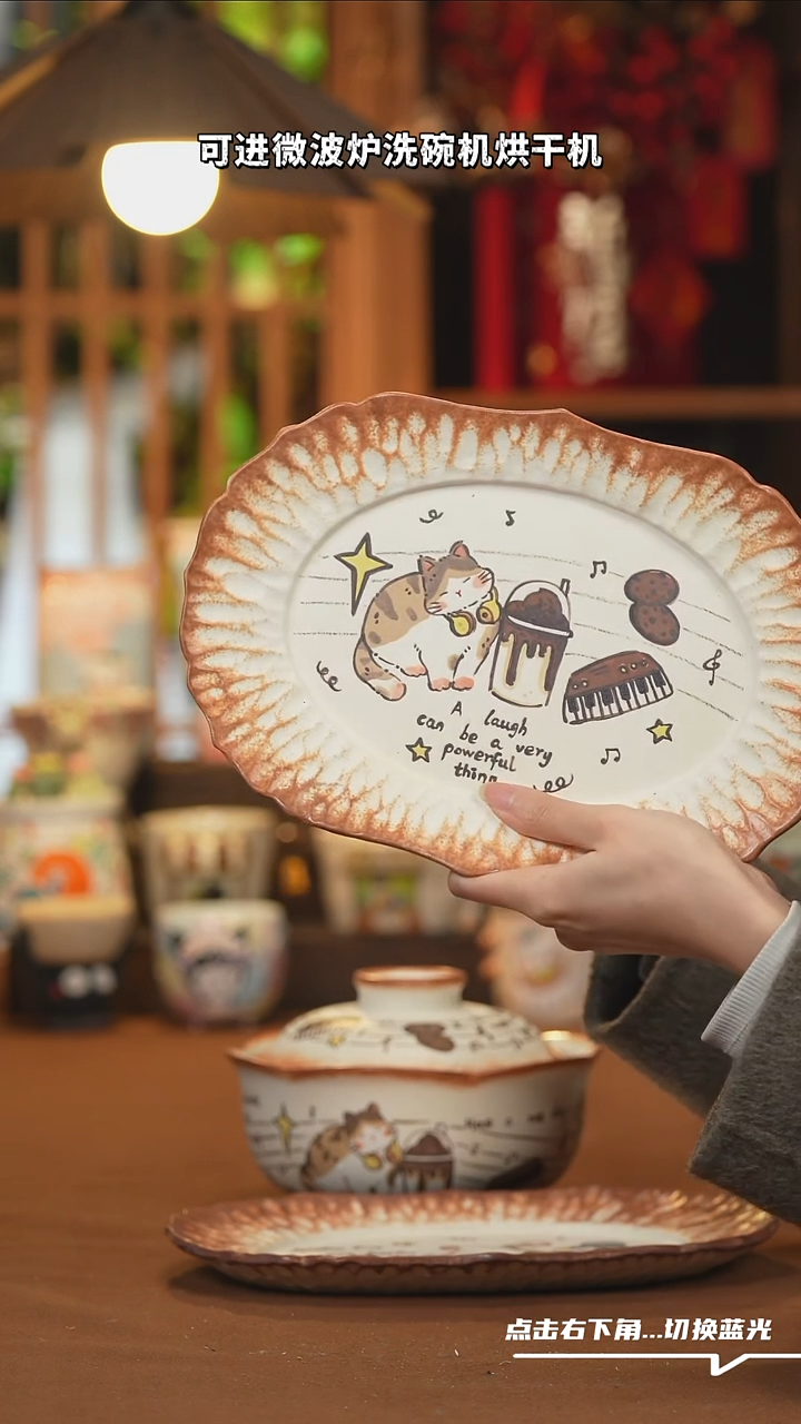 【闪购商品】摆件B093文创纯手工手绘