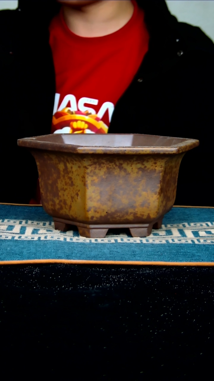 【闪购商品】紫砂花盆19*17*9.5内径紫砂花盆