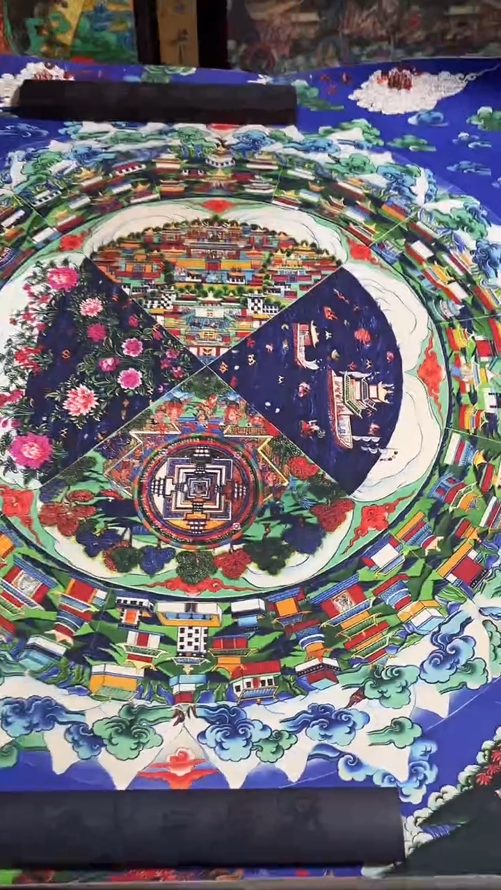 卷轴画卷轴唐卡商品