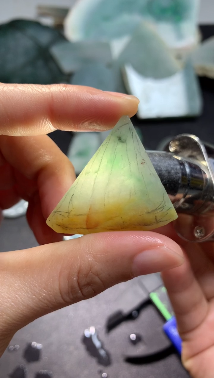 【闪购商品】翡翠颈饰未镶嵌料子