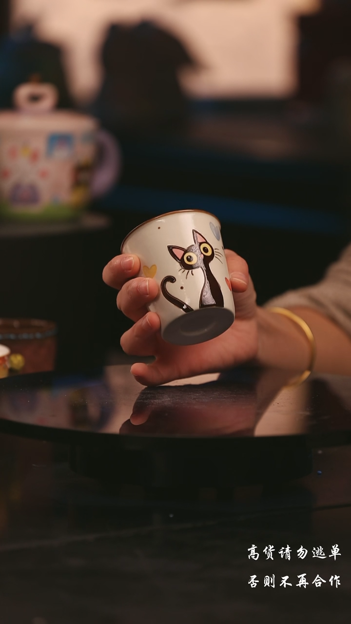 陶瓷景德镇可爱设计师款陶瓷 