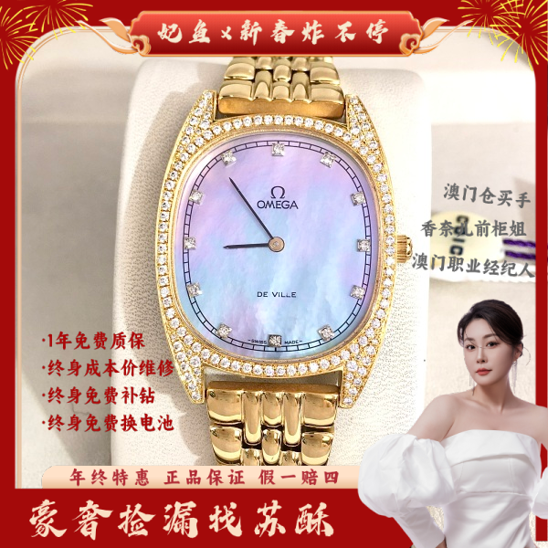欧米茄/手动机械/表径29/S99250110019/250122WY0048
