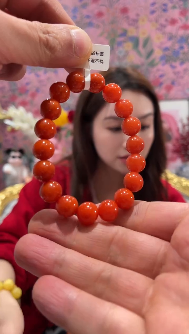 【闪购商品】南红玛瑙手串未镶嵌南红