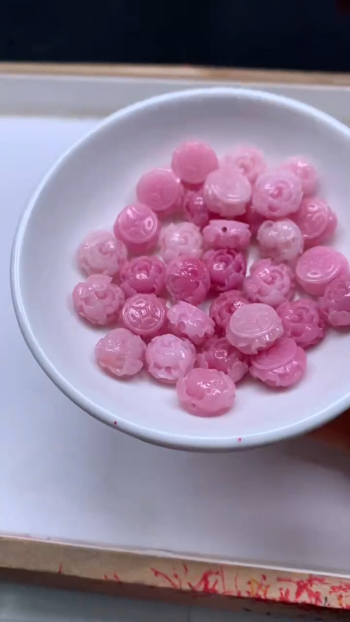 未镶嵌散珠拼合珍珠（马贝珠）E211 女皇贝 牡丹花11*7mm6个8元