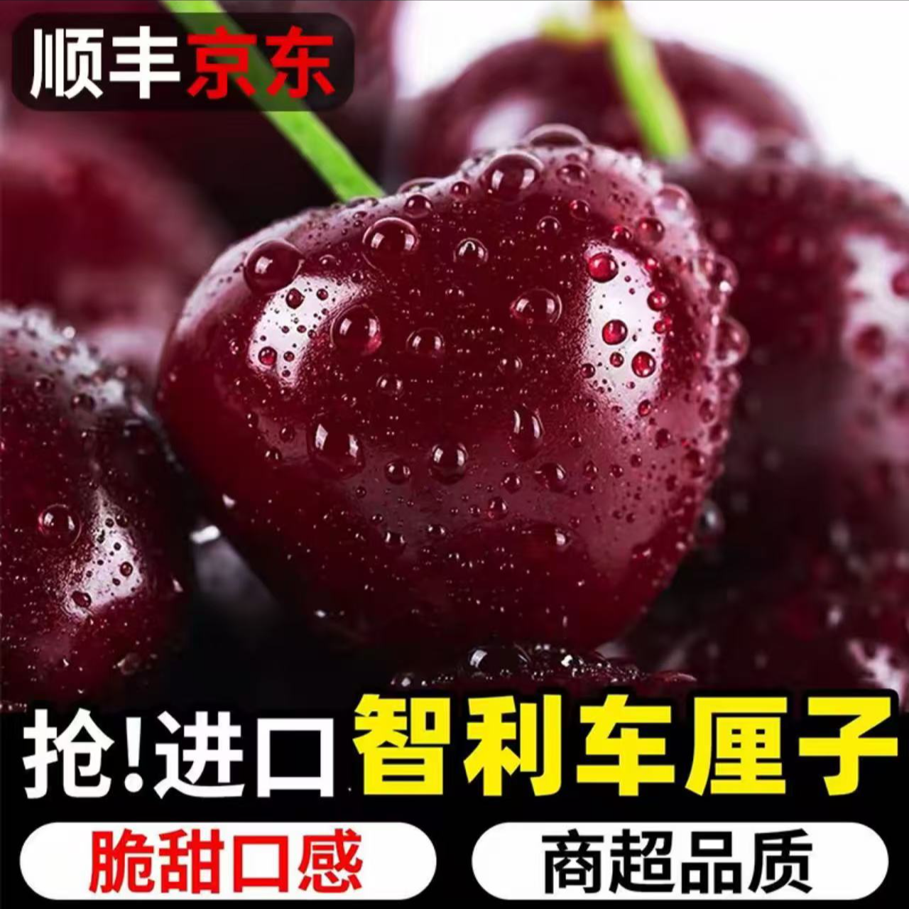 （只发新疆）【4JD】智利进口海运桑提娜顺丰包邮内附果径卡车厘子